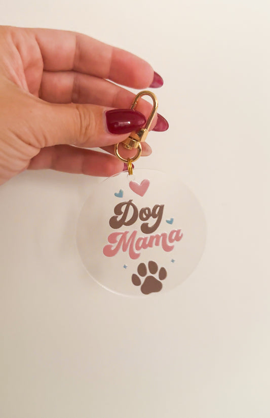 Dog Mama Keychain