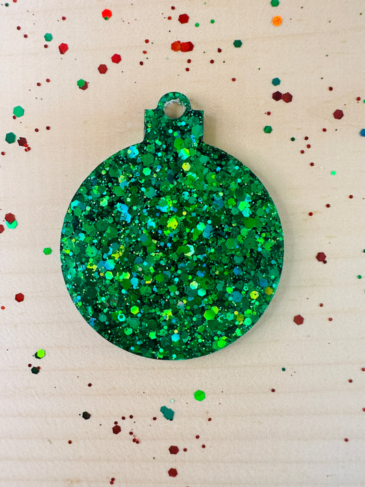 Green Christmas Ornament