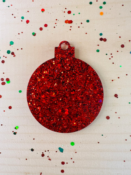 Red Christmas Ornament